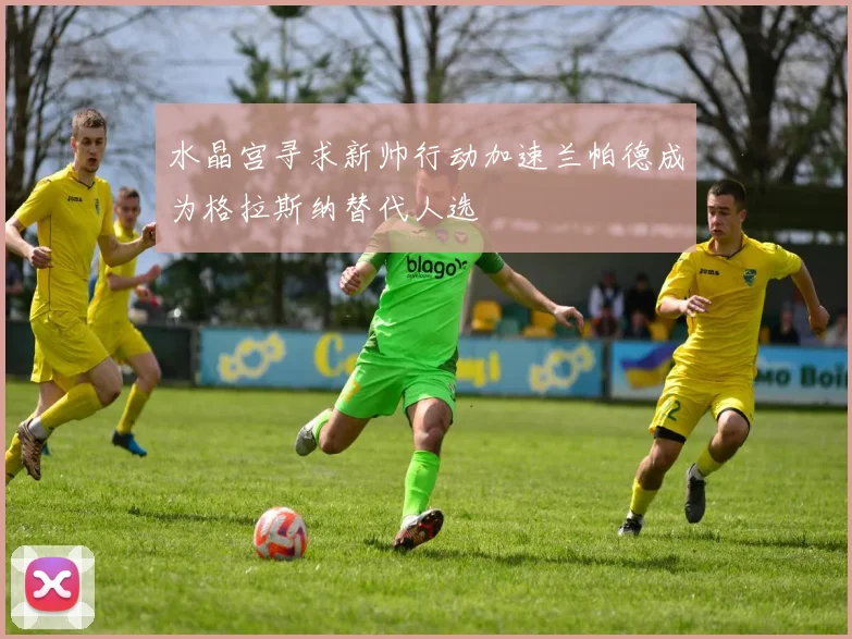 水晶宫寻求新帅行动加速兰帕德成为格拉斯纳替代人选